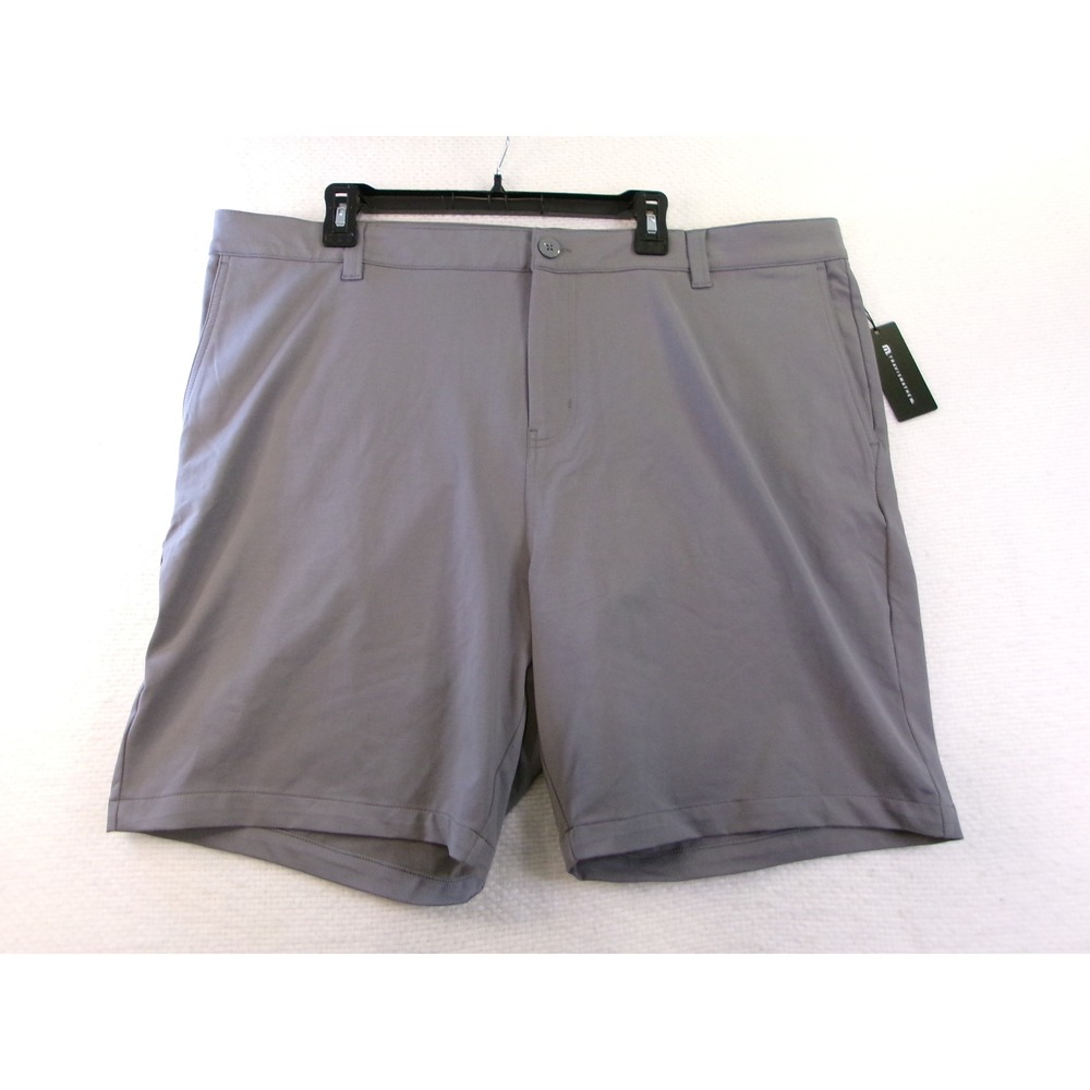 TravisMathew Stretchknit Shorts Mens 42 Quiet Shade Grey Golf A42375 NWT
